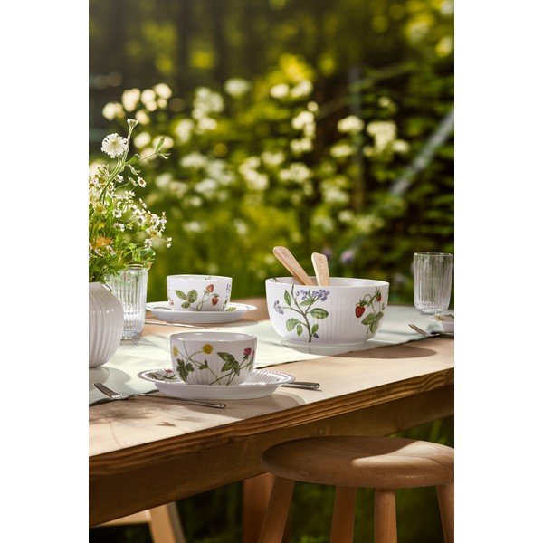 Skirta sriubai baltos spalvos iš porceliano  mažas dubuo 600 ml Hammershøi Summer – Kähler Design-image-1