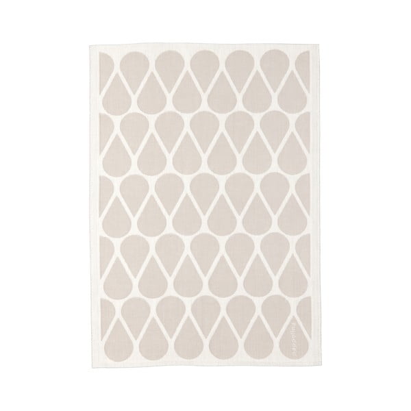 Iš lino mišinio virtuvės rankšluostis 46x66 cm Otis Mud – Pappelina