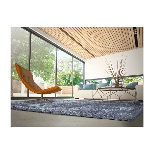 Mėlynas kilimas Universal Aloe Liso, 80 x 150 cm-image-1
