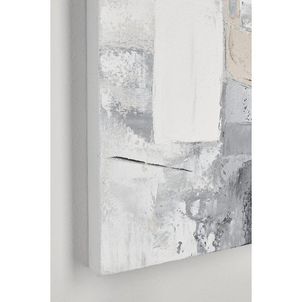 Spausdintas/su rankomis dažytais elementais paveikslas tapyba ant drobės 80x80 cm Crown – Bizzotto-image-1