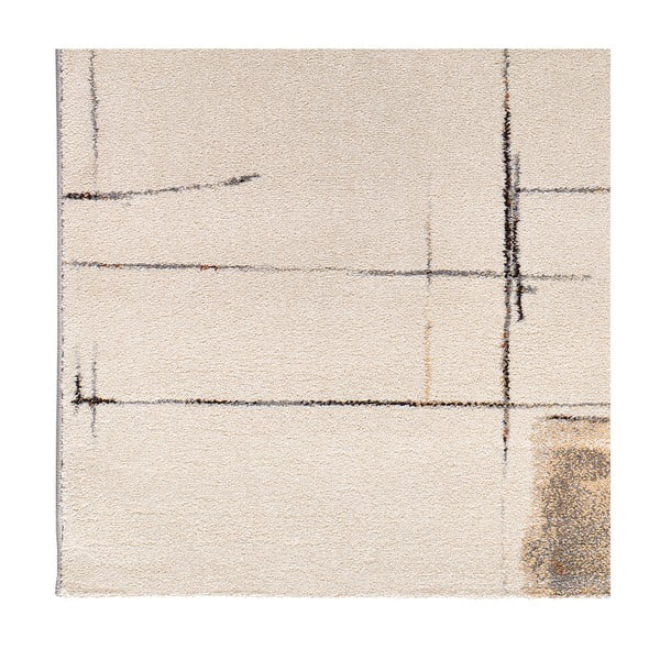 Pilkos spalvos/smėlio spalvos kilimas 80x150 cm Beruti – Universal-image-2