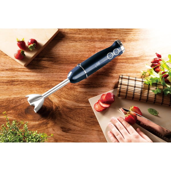 Mėlynas rankinis plaktuvas Aquamarine Metallic Line - BerlingerHaus-image-1