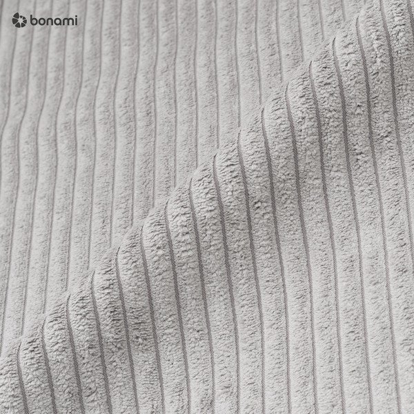 Pilkos spalvos iš kordinio velveto kampinė sofa (su dešiniuoju kampu/„L“ formos) Ariella – Ropez-image-4