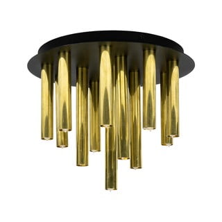 Lubinis šviestuvas su juodo aukso spalvos metaliniu gaubtu 35x29 cm Gocce - Markslöjd