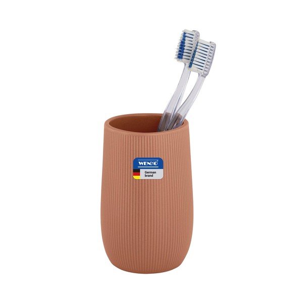 Rudos spalvos iš keramikos dantų šepetėlio indas Fablo – Wenko-image-3