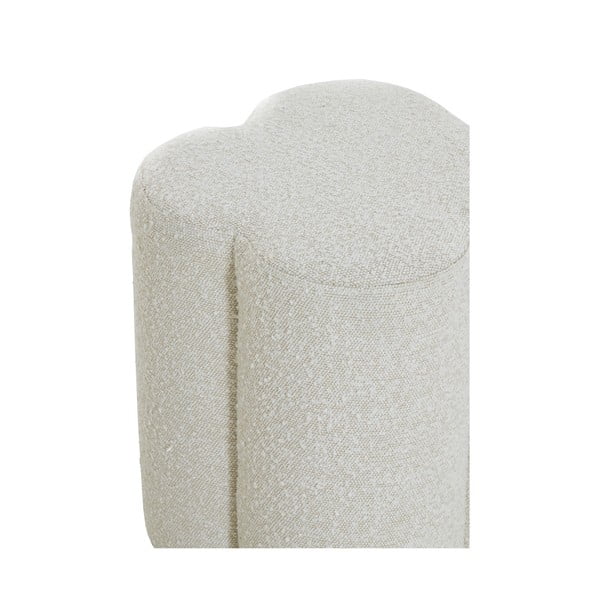 Iš boucle pufas kreminės spalvos Nalani – Light & Living-image-3