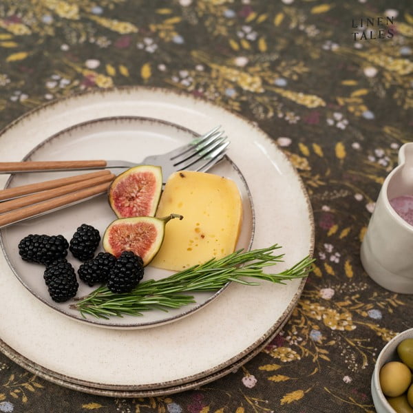 Iš lino stalo takelis 40x150 cm Woodland – Linen Tales-image-2