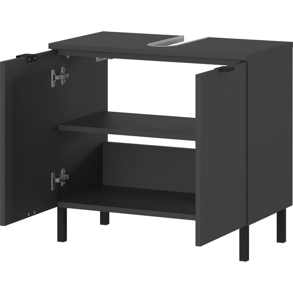 Vonios baldų komplektas antracito spalvos Arcena – Germania-image-2