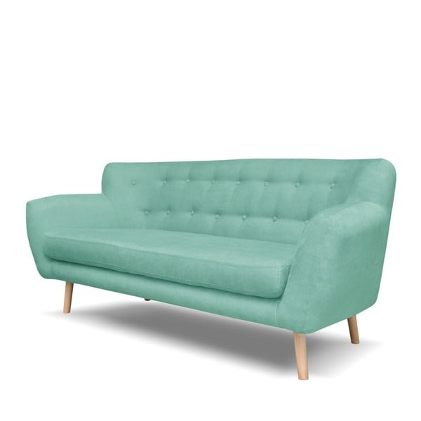 Mėtų žalios spalvos sofa Cosmopolitan design London, 192 cm-image-2