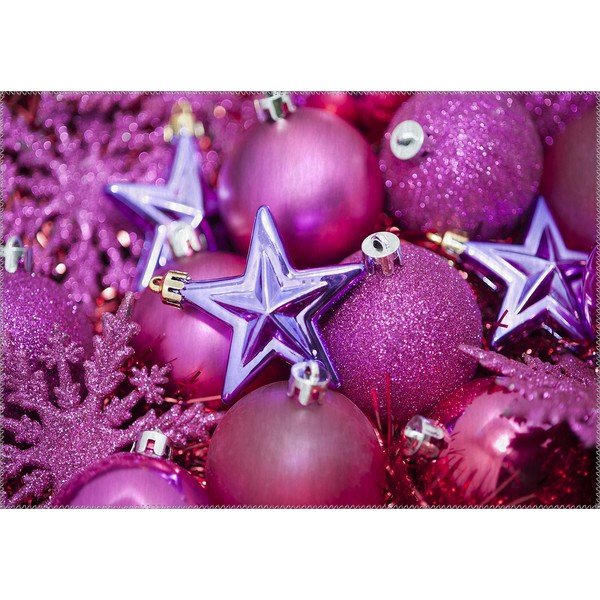 Kilimas Vitaus Kalėdų laikotarpis Purple Deco, 50 x 80 cm