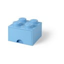 Šviesiai mėlyna kvadratinė daiktadėžė LEGO®