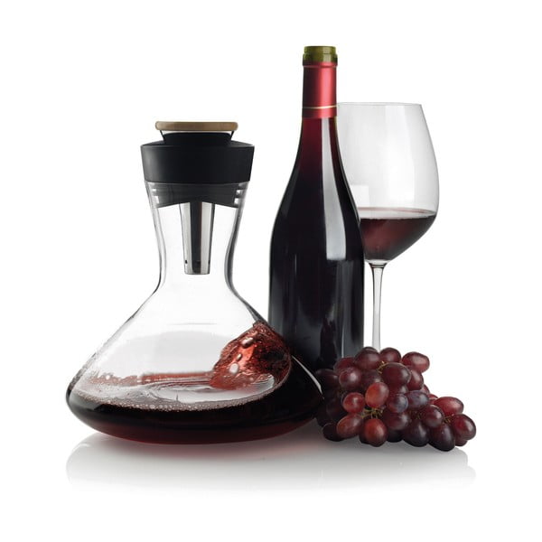 Stiklinė karafa raudonajam vynui su aeratoriumi XD Design Aerato, 750 ml-image-3