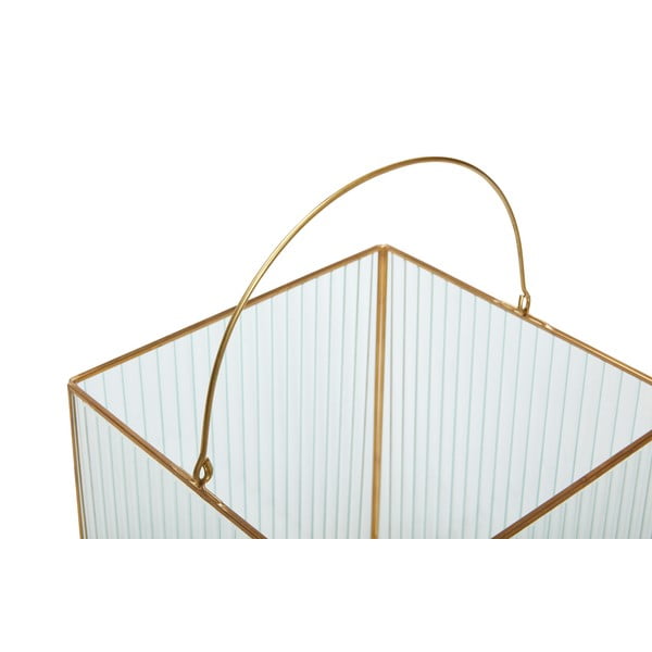 Iš stiklo žibintai 2 vnt. (aukštis 31 cm) Ripple – Hübsch-image-3