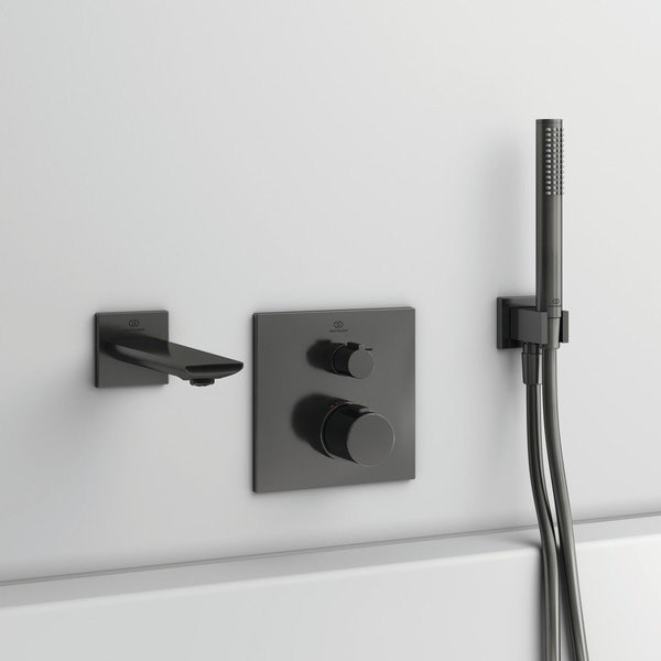 Iš metalo dušo galvutė antracito spalvos IdealRain – Ideal Standard-image-1