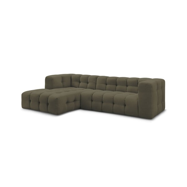 Kampinė sofa žalios spalvos Cloud – Bobochic Paris-image-3