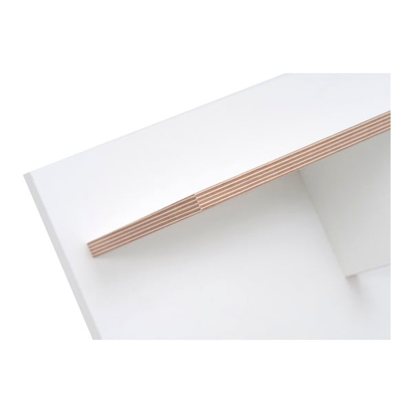 Balta sieninė lentynų sistema TemaHome Bern, 230 x 60 cm-image-1