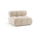 Iš boucle modulinė sofos dalis smėlio spalvos (modulinė) Bellis – Micadoni Home