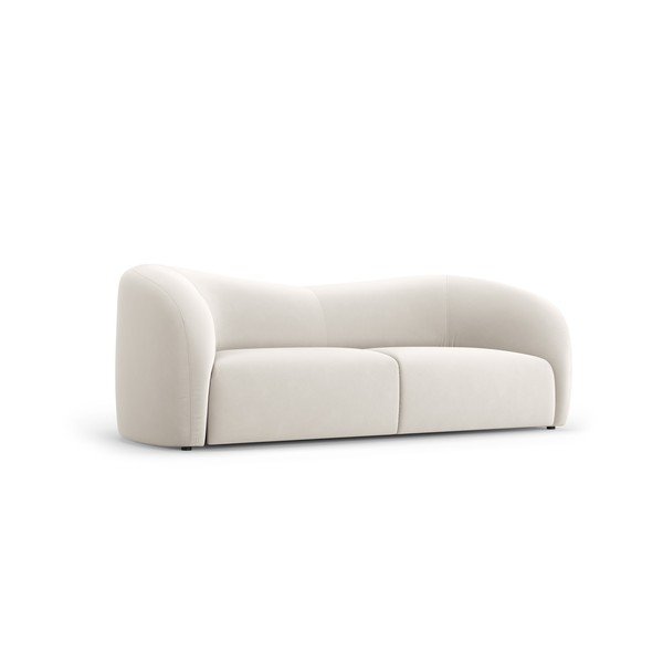 Sofa iš velveto baltos spalvos 197 cm Santi – Interieurs 86-image-2