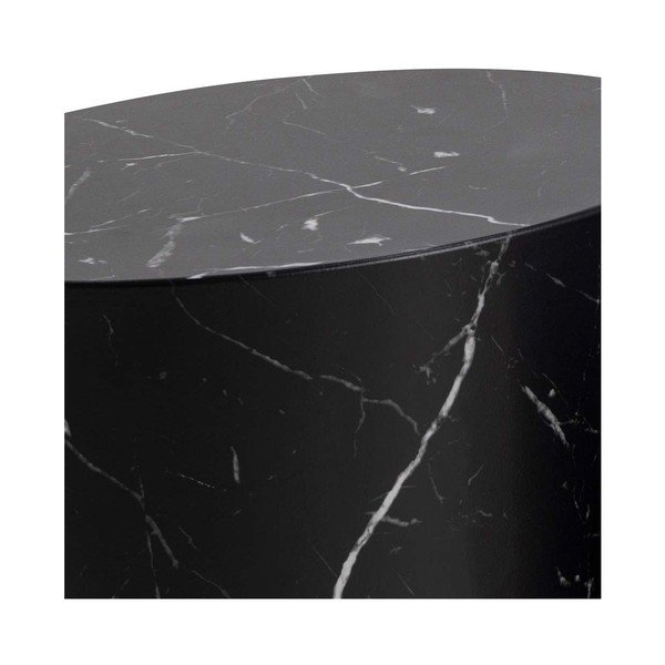 2 juodi marmuriniai kavos staliukai 48x33 cm Mice - Actona-image-3