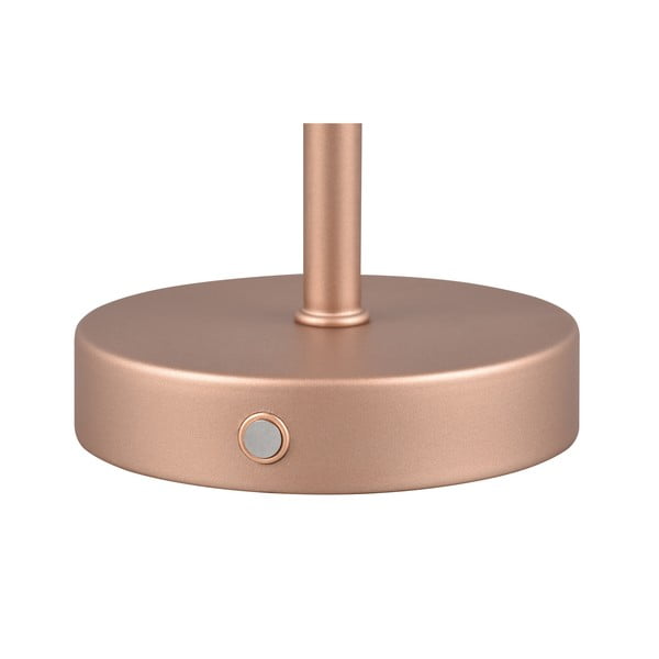 Stalinis šviestuvas vario spalvos LED su pritemdymo funkcija (aukštis 30 cm) Jeff – Reality-image-2