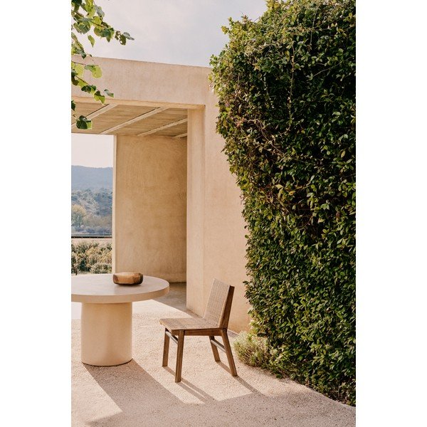 Natūralios spalvos medžio masyvo sodo kėdė Itani – Kave Home-image-4