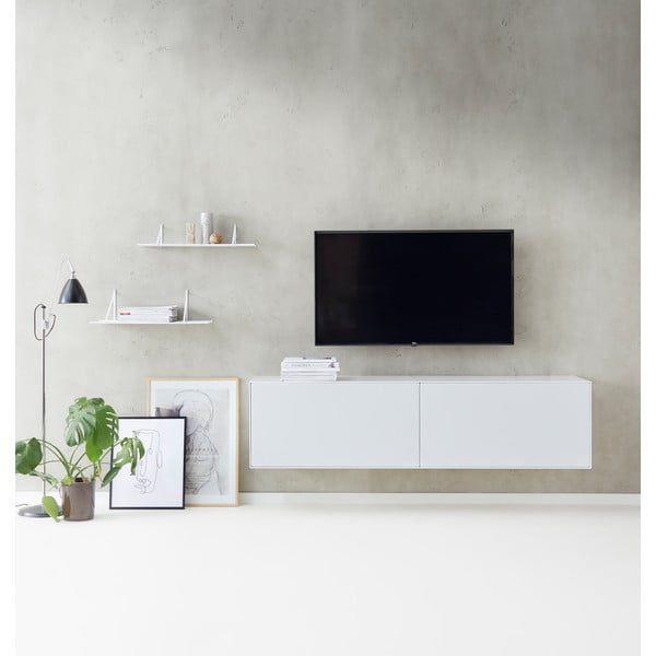Balta TV spintelė Edge by Hammel-image-1