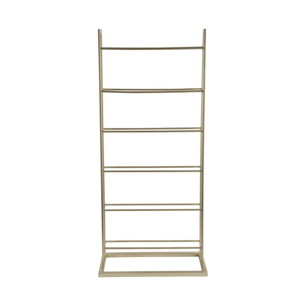 Auksinės spalvos iš metalo vyno lentyna butelių skaičius 5 38x84,5x20 cm Single Floor – PT LIVING