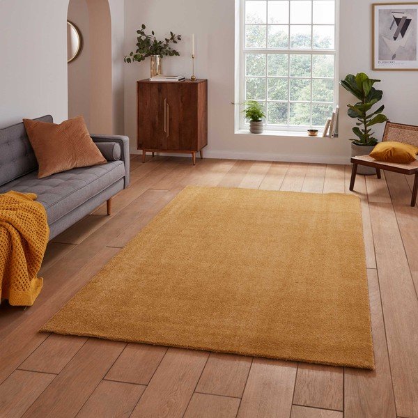 Skalbiamas kilimas ochros spalvos 120x170 cm Cove – Think Rugs-image-2