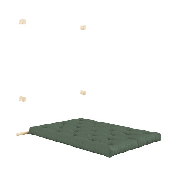 Žalios spalvos sulankstoma sofa 135 cm Hooked – Karup Design-image-4