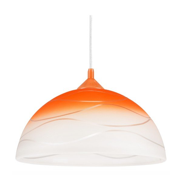 Kabantis šviestuvas oranžinės spalvos ø 30 cm Sfera – LAMKUR-image-4