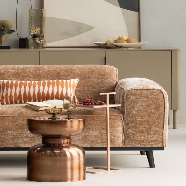 Šoninis stalas iš metalo 22x22 cm Toste – WOOOD-image-1