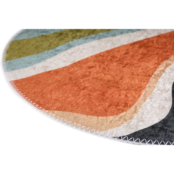 Skalbiamas apvalios formos kilimas ø 120 cm Colors of Joy – Vitaus-image-2