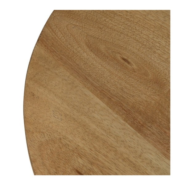 Iš mango masyvo apvalios formos šoninis stalas ø 40 cm Mao – Ixia-image-3