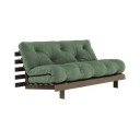 Sulankstoma sofa žalios spalvos 160 cm Roots – Karup Design