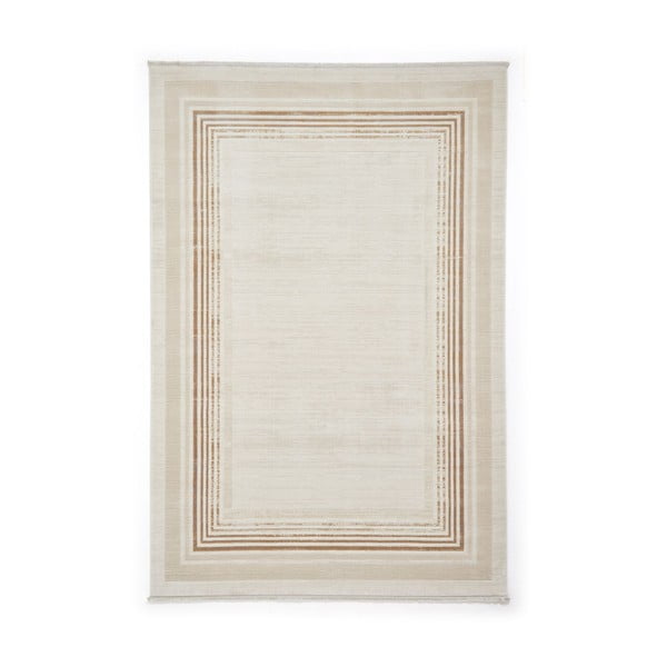 Smėlio spalvos/kreminės spalvos kilimas 80x150 cm Mirage Cream – Think Rugs