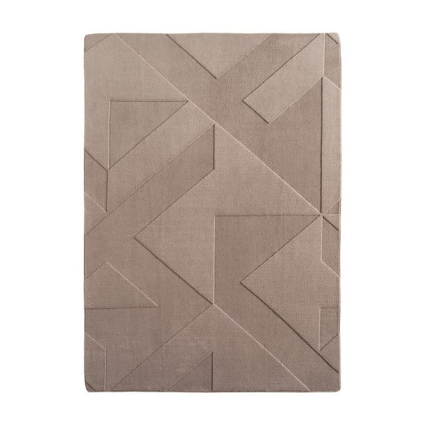 Skalbiamas šviesiai rudos spalvos kilimas 80x250 cm Pompei 1613 – Ayyildiz Carpets