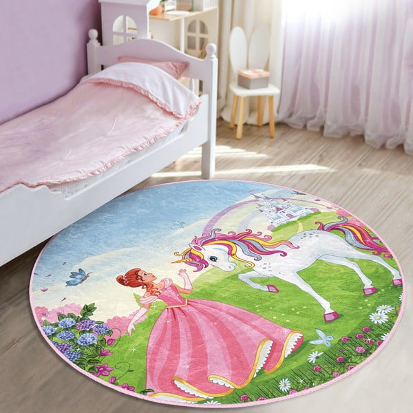 Vaikiškas kilimas ø 80 cm Comfort – Mila Home-image-1