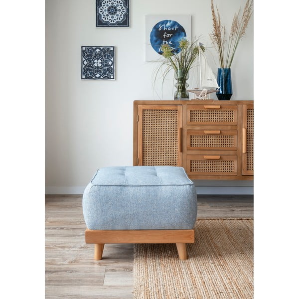 Šviesiai mėlyna kėdutė Miuform Dazzling Daisy-image-1