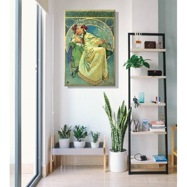 Paveikslo reprodukcija Alfons Mucha - Princess Hyazin, 60 x 40 cm-image-1
