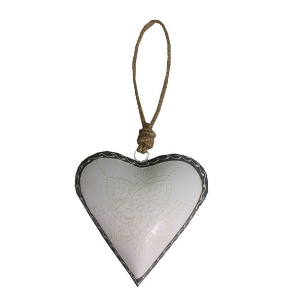 Dekoratyvinė širdelė Antic Line Light Heart, 16 cm