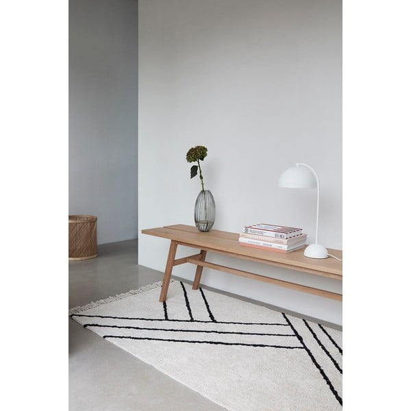 Pilkos spalvos stiklinė vaza Hübsch Smoked, 30 cm aukštis-image-1