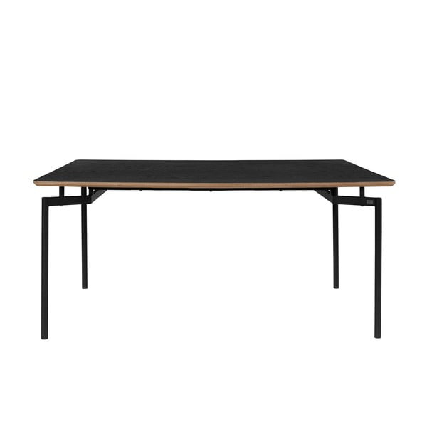 Valgomojo stalas juodos spalvos 90x160 cm Alto – Støraa