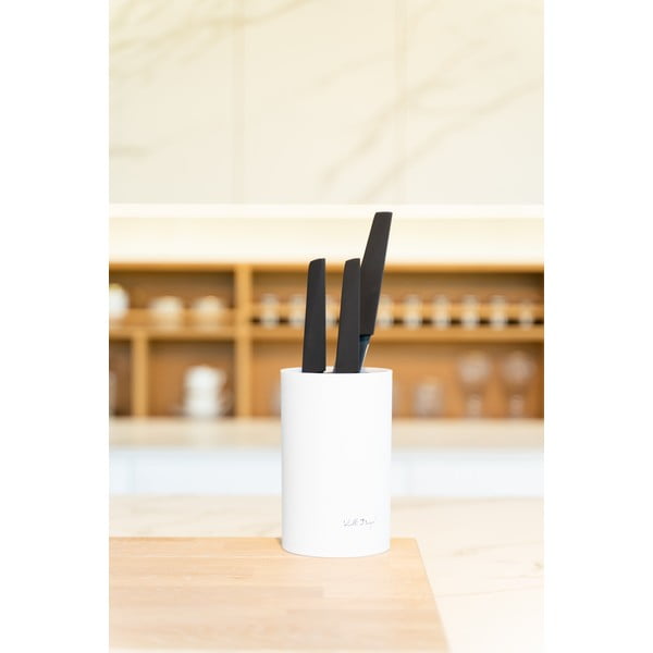 Baltas peilių blokas Vialli Design Universal-image-2