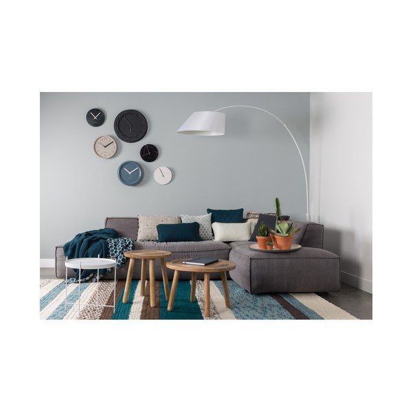 Žalias marmurinis sieninis laikrodis Zuiver Marble Time-image-3