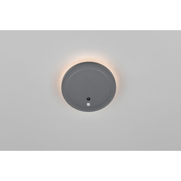 Sieninis lauko šviestuvas LED ø 14 cm Fortaleza – Reality-image-1