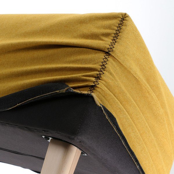 Geltonas suoliukas Kave Home Lydia-image-3