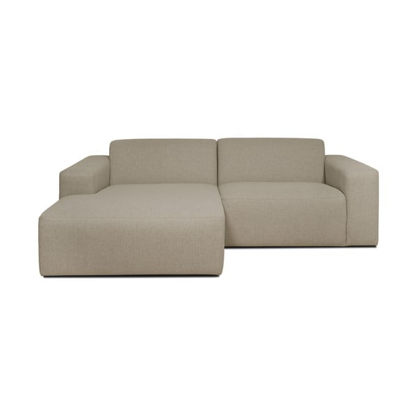 Smėlio spalvos kampinė sofa (kairysis kampas) Roxy - Scandic