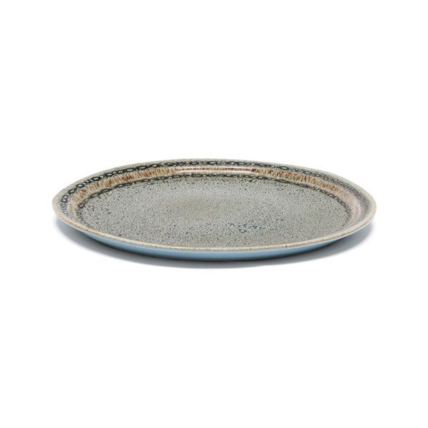 Pilkos spalvos iš keramikos lėkštė ø 28 cm Coval – Kave Home