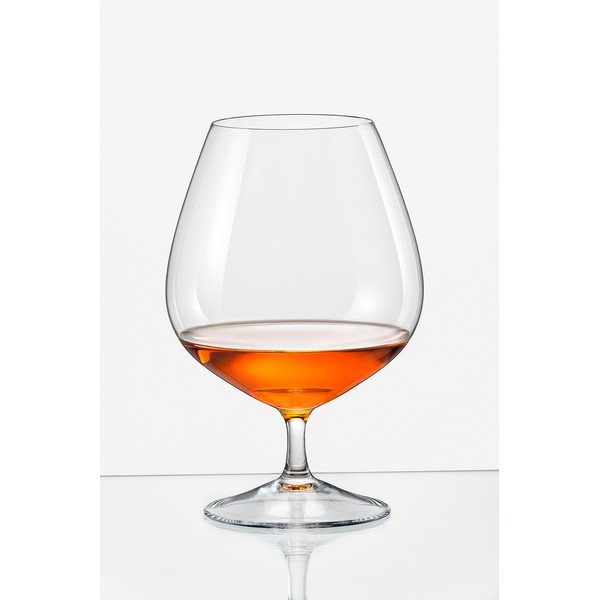 6 brendžio taurių rinkinys Crystalex Viola, 600 ml-image-1