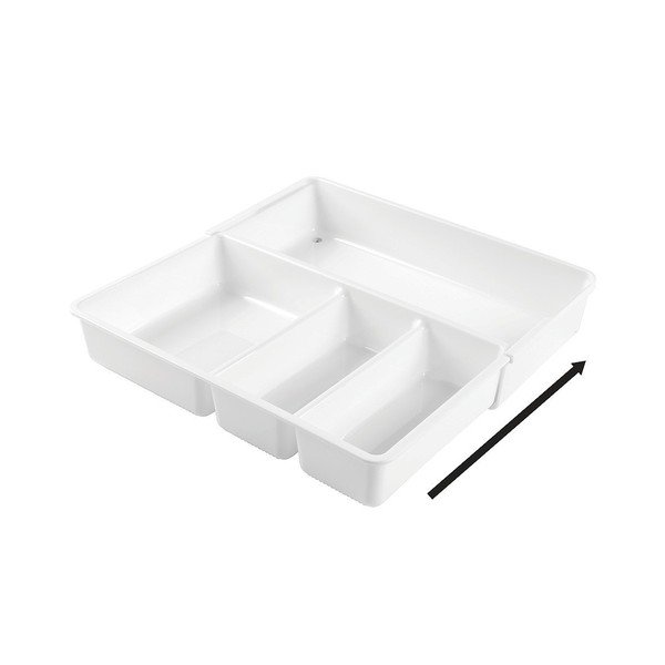 Baltas reguliuojamas bufetas "InterDesign Linus
